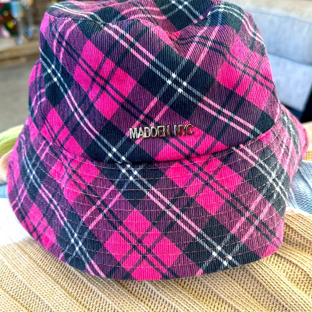 Plaid Bucket Hat